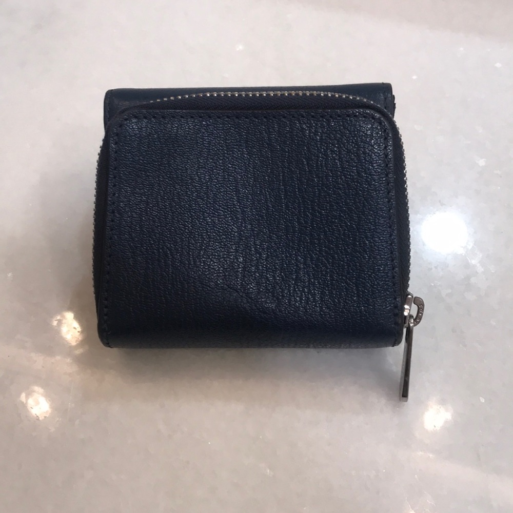 Navy Blue Leather Michael Kors Wallet - Picture 6 of 7